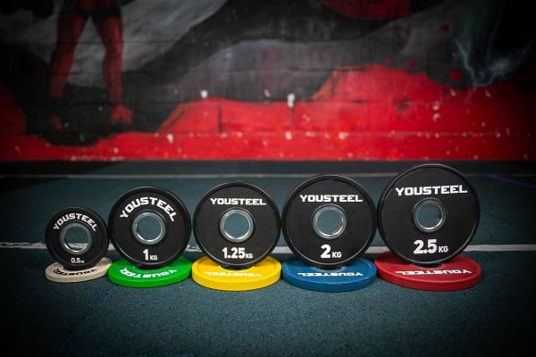 Диски малые, черные YouSteel в ассортименте 0,5 - 2,5 кг 