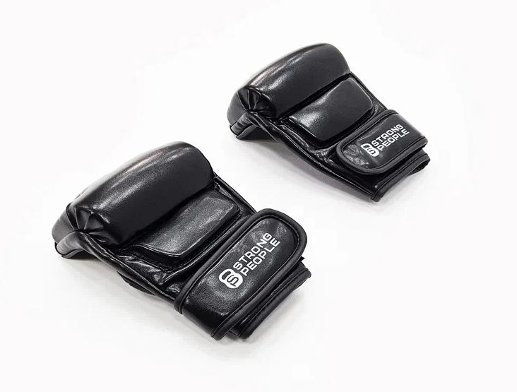 Перчатки снарядные StrongPeople MMA TSS-BG003 S/M